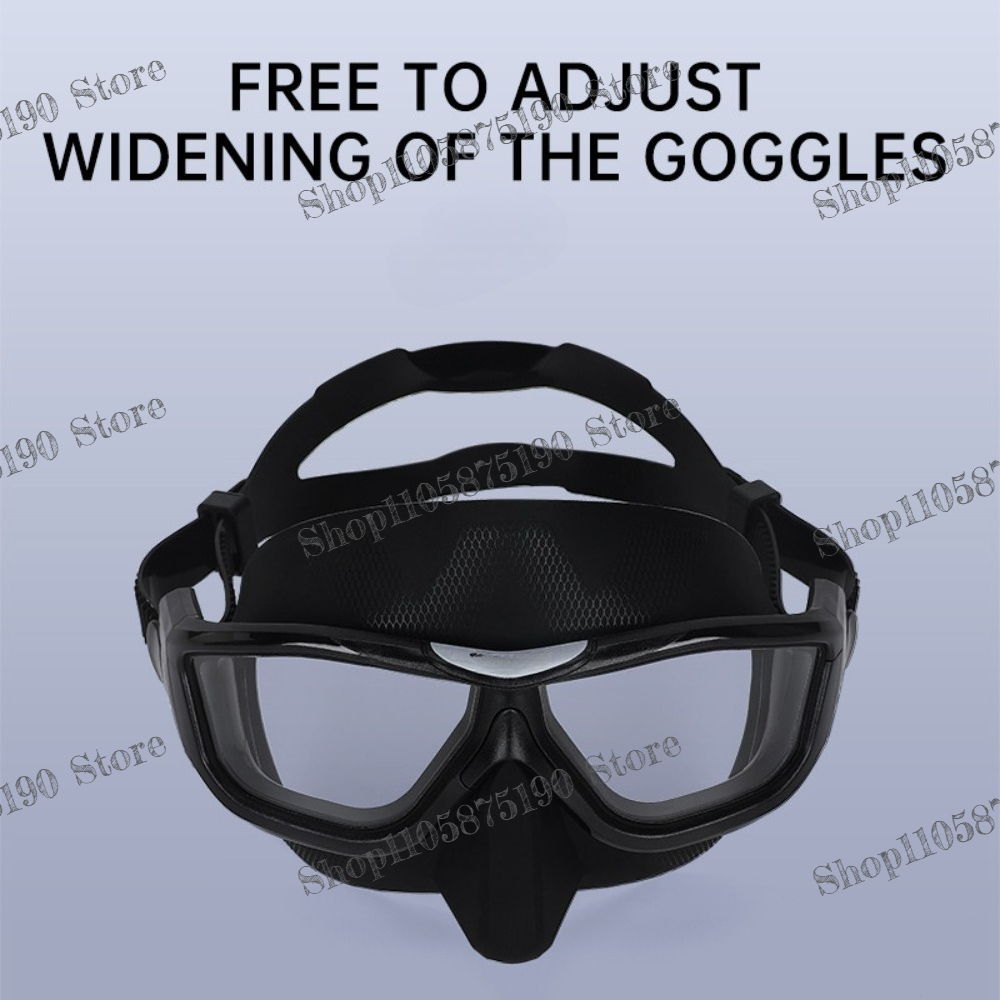 プロ仕様の防曇HD大型フレーム・ファッションフリーダイビング - Snorkel Mask Full Face のレビューと価格
