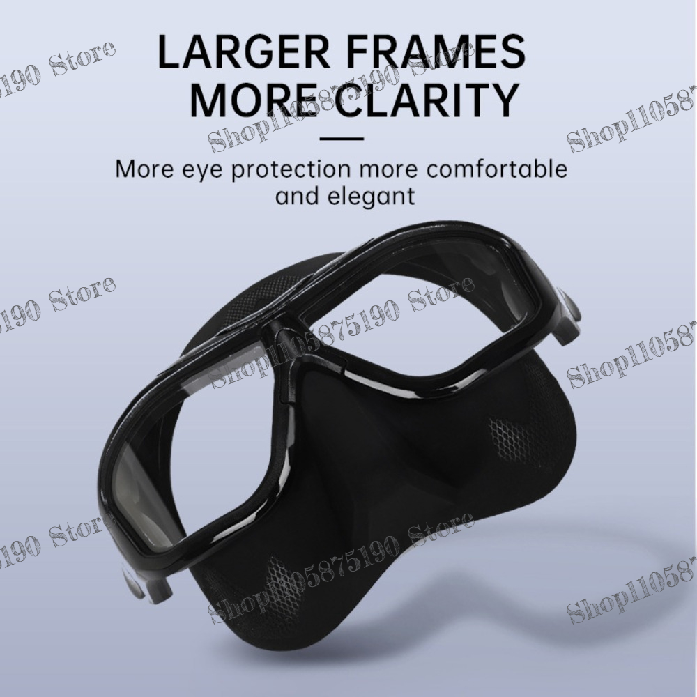 プロ仕様の防曇HD大型フレーム・ファッションフリーダイビング - Snorkel Mask Full Face のレビューと価格