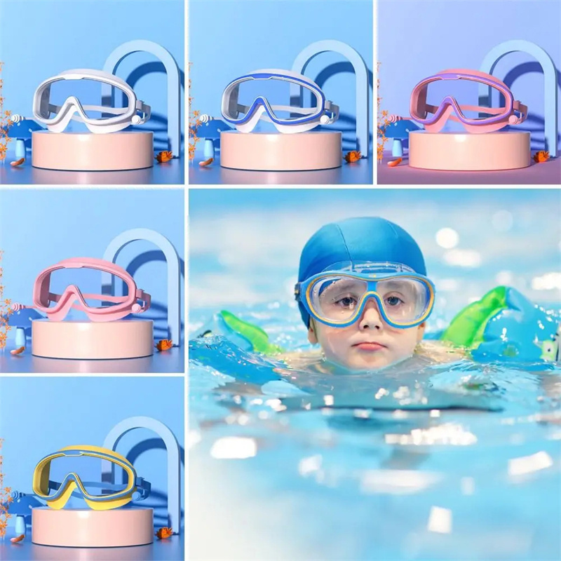 プロフェッショナルアンチフォグ水泳ゴーグル耳栓付きワイドビュ - Swim Goggles Anti Fog Uv のレビューと価格