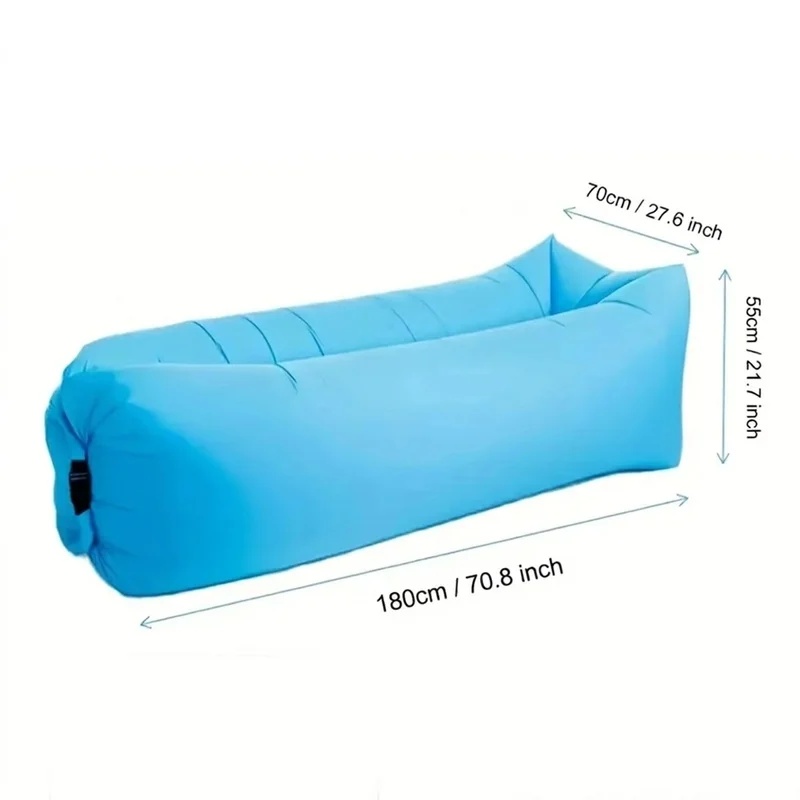 携帯用空気注入式エアソファ、急速充填防水ラウンジャー、軽量折 - Pool Lounger Inflatable のレビューと価格