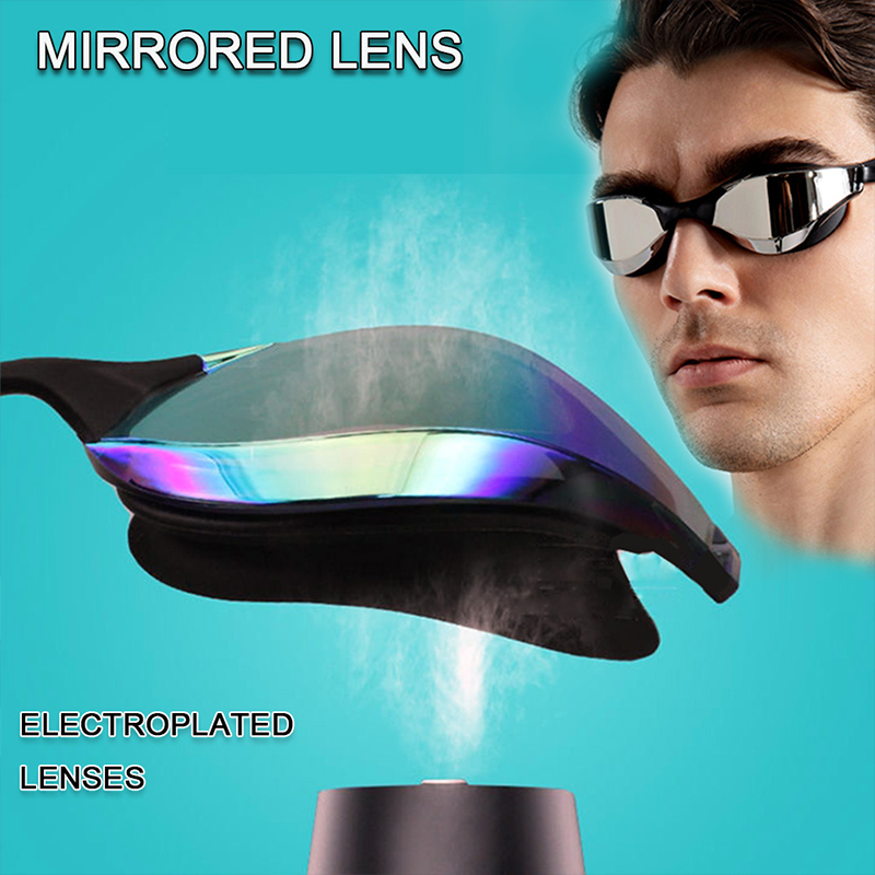 水泳ゴーグル メガネ、プロフェッショナル曇り止め、漏れなし  - Swim Goggles Anti Fog Uv のレビューと価格