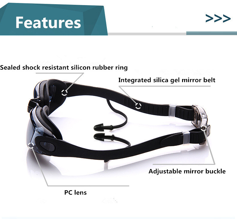 水泳ゴーグル大人用プールメガネ曇り止め男性女性 UV 保護光 - Swim Goggles Anti Fog Uv のレビューと価格