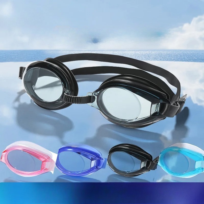 曇り止め・紫外線防止・高精細スイミングゴーグル - 大人、男 - Swim Goggles Anti Fog Uv のレビューと価格