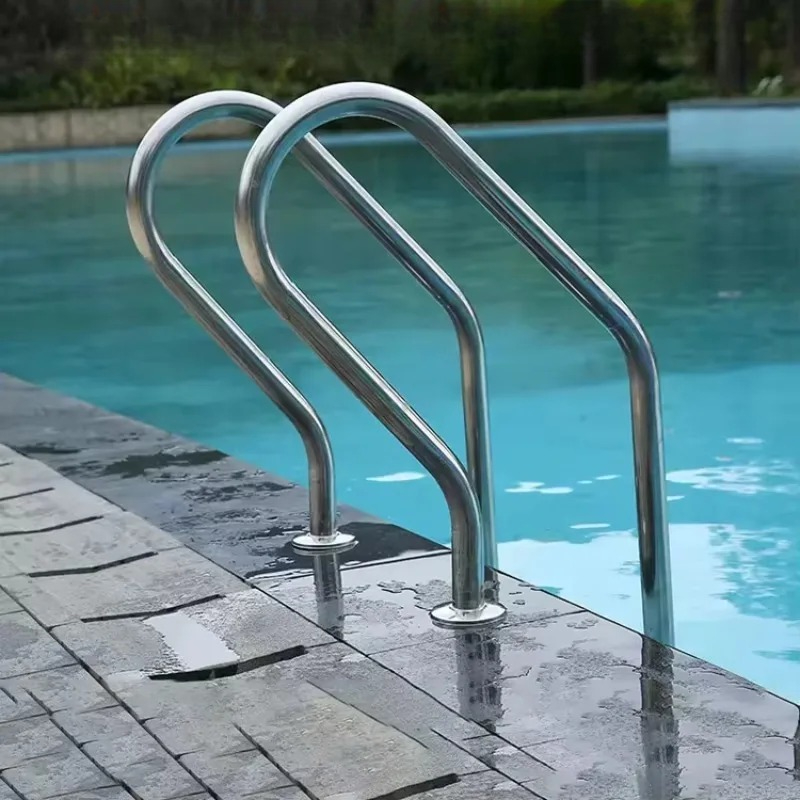 ステンレス製3/4段地上設置型プールラダー、滑り止め付き30 - Pool Ladder Above Ground のレビューと価格