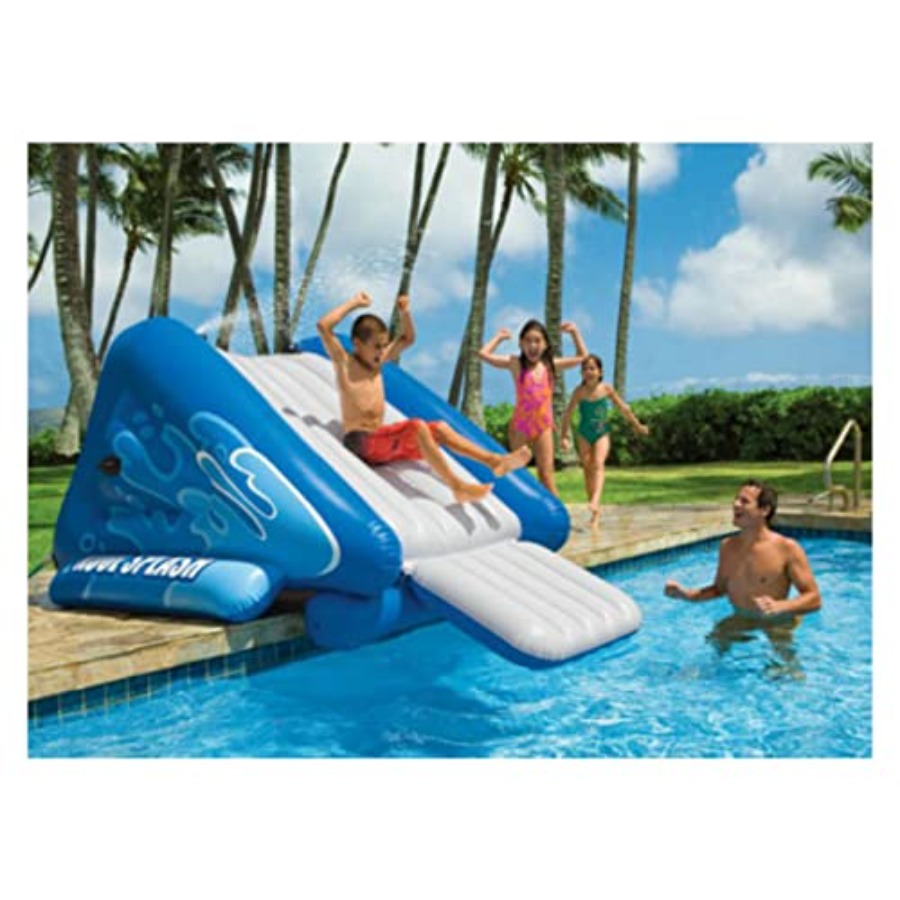 屋外用インフレータブルプールウォータースライド、PVC素材、 - Water Slide Inflatable のレビューと価格