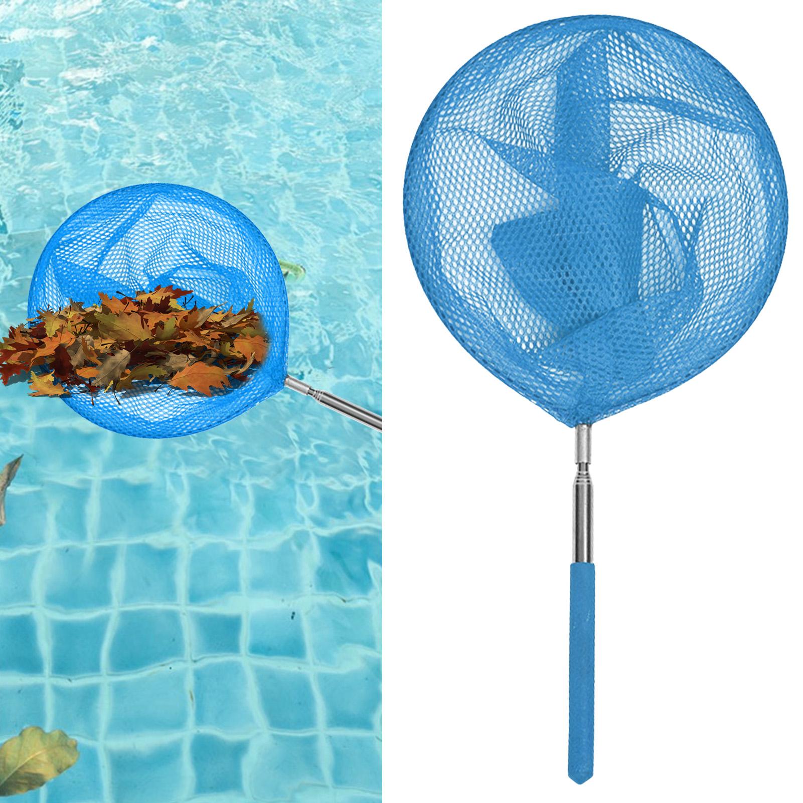 プールスキマーネット伸縮ポール付きステンレス鋼釣りネット子供 - Pool Skimmer Net のレビューと価格
