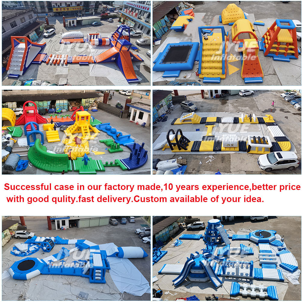 工場価格でカスタマイズ可能な、商業施設向けの水上遊具パーク。 - Water Slide Inflatable のレビューと価格